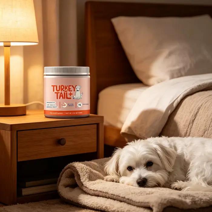 Complément alimentaire en poudre probiotique pour chien, améliore l'appétit, favorise le péristaltisme gastro-intestinal, soutient la santé intestinale de l'animal, particules 100g
