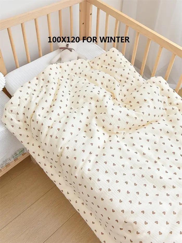 Bébé nouveau-né Unisexe Couverture Hiver Coton Tricoté
