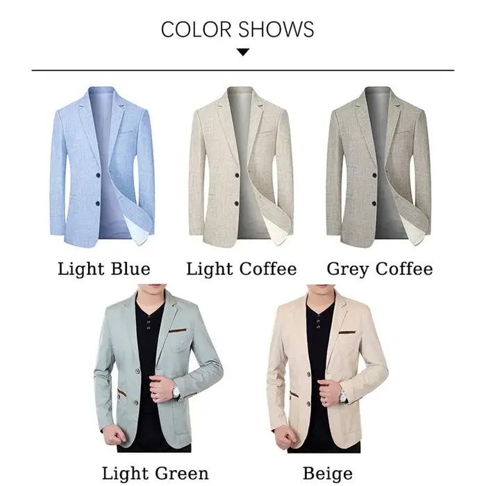 Blazer Homme BROWON pour Hommes d'Âge Moyen