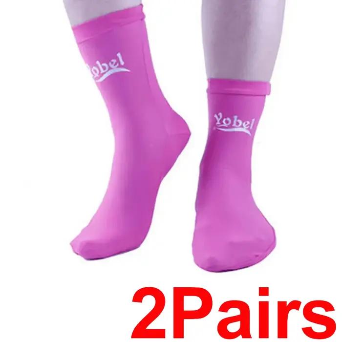 Chaussettes de plongée fines respirantes pour snorkeling - Sports nautiques hommes femmes surf chasse sous-marine