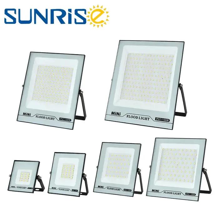 Éclairage LED 10W 20W 30W 50W 100W 150W haute luminosité IP66 étanche Mini projecteur extérieur port