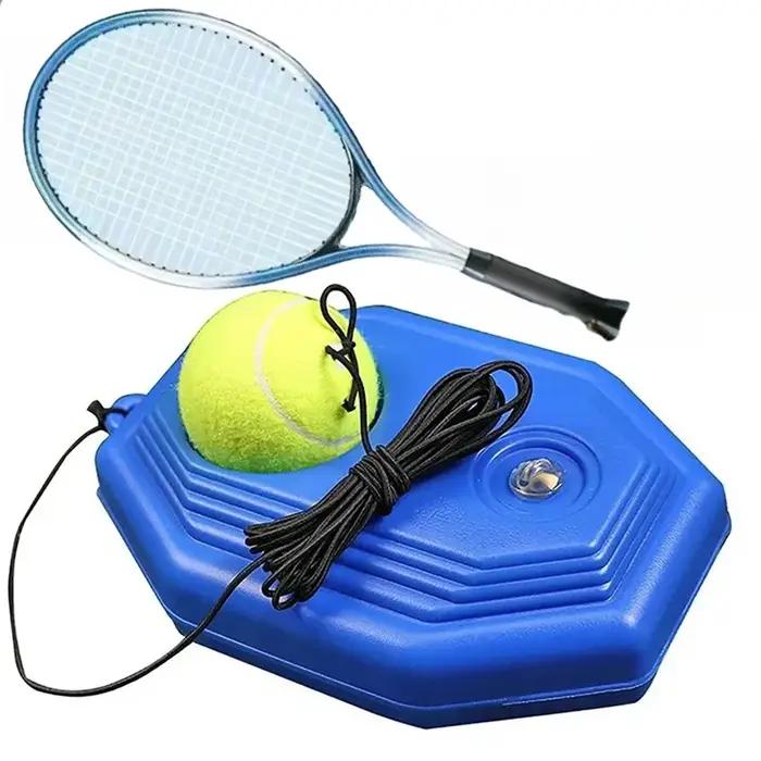 Entraîneur de Tennis joueur unique avec rebond de ligne