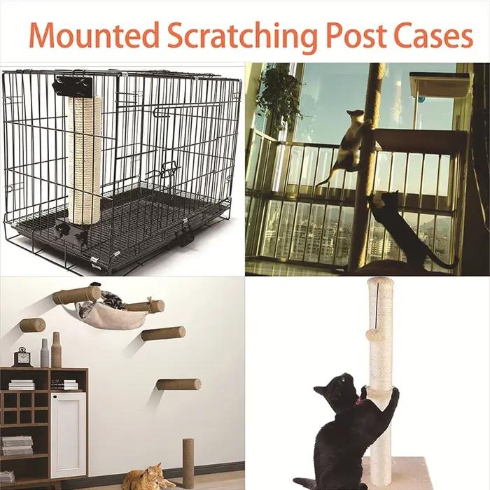 Poste à gratter pour chat, tour d'arbre, bricolage, cadre d'escalade pour chat, poteau de remplaceme
