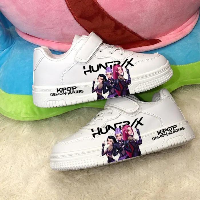 Chaussures décontractées KPOP baskets de sport imprimées Hunter pour filles blanches antidérapantes et respirantes pour lextérieur occasions spéciales