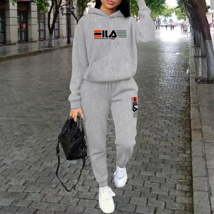 Vêtements pour femmes, sweat-shirts et pantalons d'automne et d'hiver, mode, haute qualité, esthétique, marque de luxe, streetwear, ensembles de pantalons pour femmes