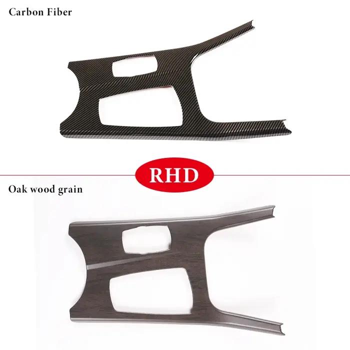 Autocollant de décoration de panneau de changement de vitesse de console centrale, garniture de styl