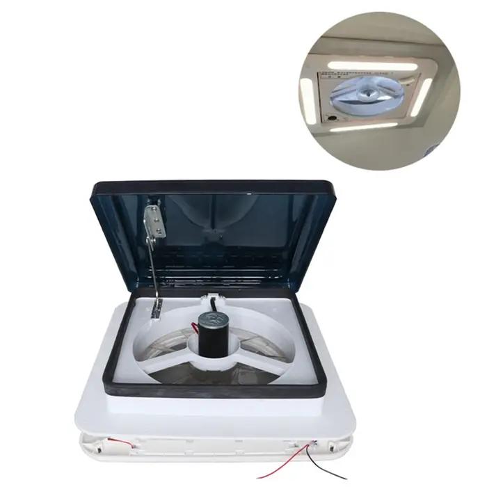 Ventilateur de camping-car à commande manuelle avec LED