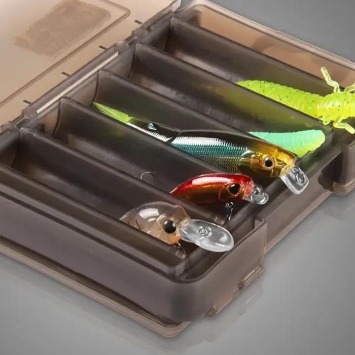 Boîte à outils de pêche multifonctionnelle portable, leurre double face, organisation d'appâts, exté