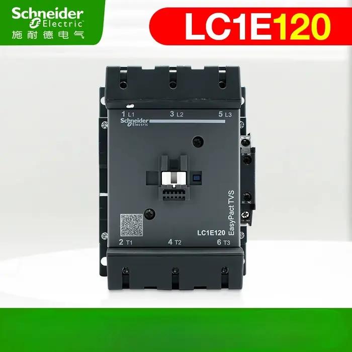 Contacteurs Schneider LC1E 120/160M5N/Q5N, équipement d'automatisation de haute qualité pour l'industrie électrique