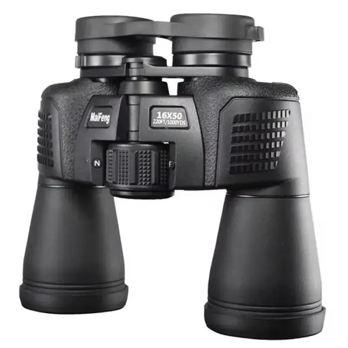 Jumelles puissantes Maifeng 16x50 20x50 HD professionnelles étanches anti-buée prismes BAK4 chasse