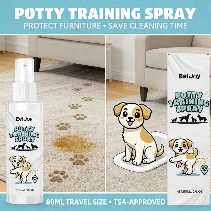 Spray d'entraînement aux toilettes pour chiens