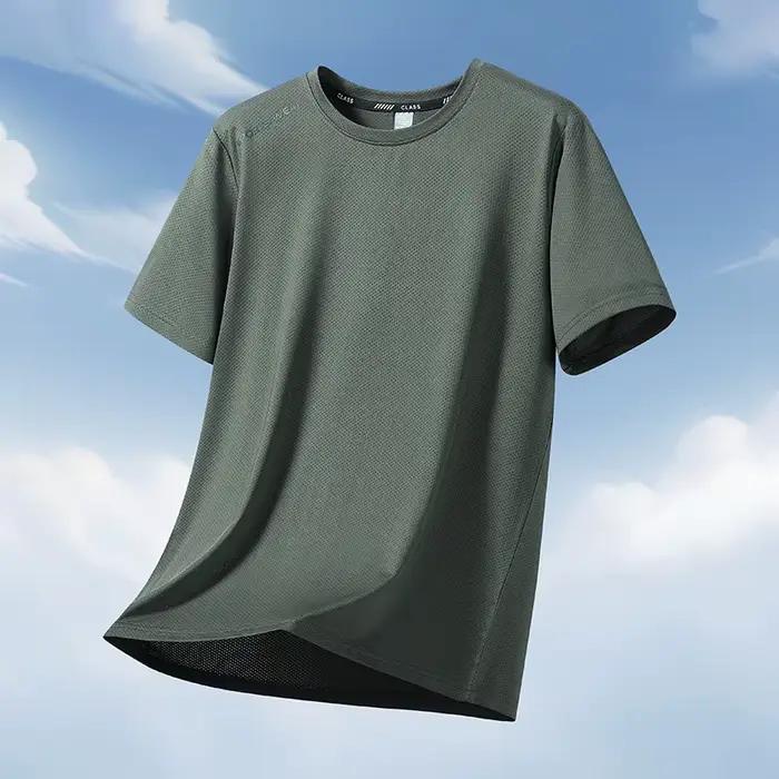 T-shirts Homme Femme 180kg 12XL 11XL 10XL – Grande Taille Séchage Rapide Col Rond Manches Courtes Hauts Amples Vêtements Oversize