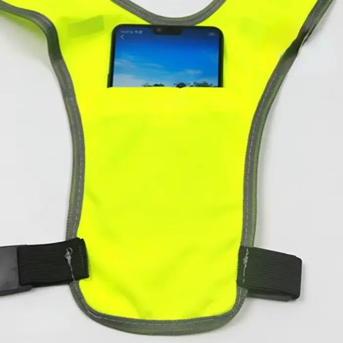 Veste de sécurité à haute visibilité pour l'équitation de nuit
