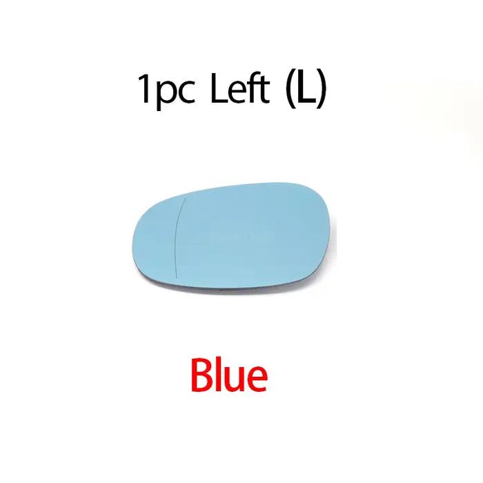Rétroviseur extérieur grand angle bleu