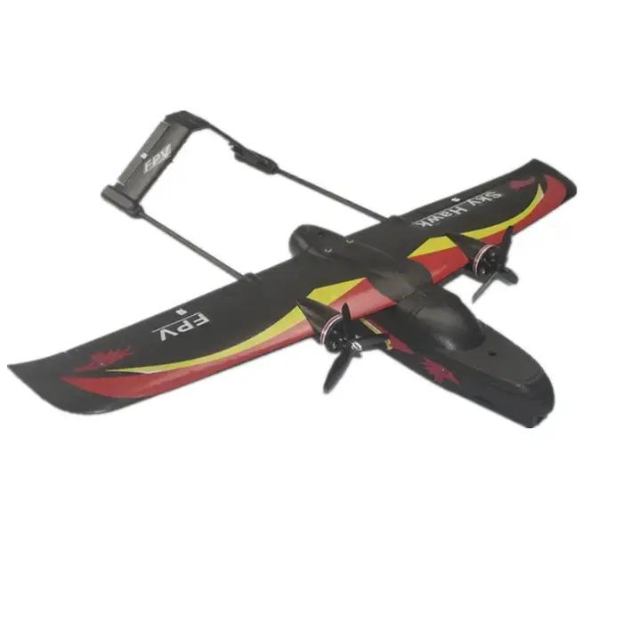 Avion à Double Moteur EDO FPV RC SKY HAWK V2, Envergure 940mm, EPP