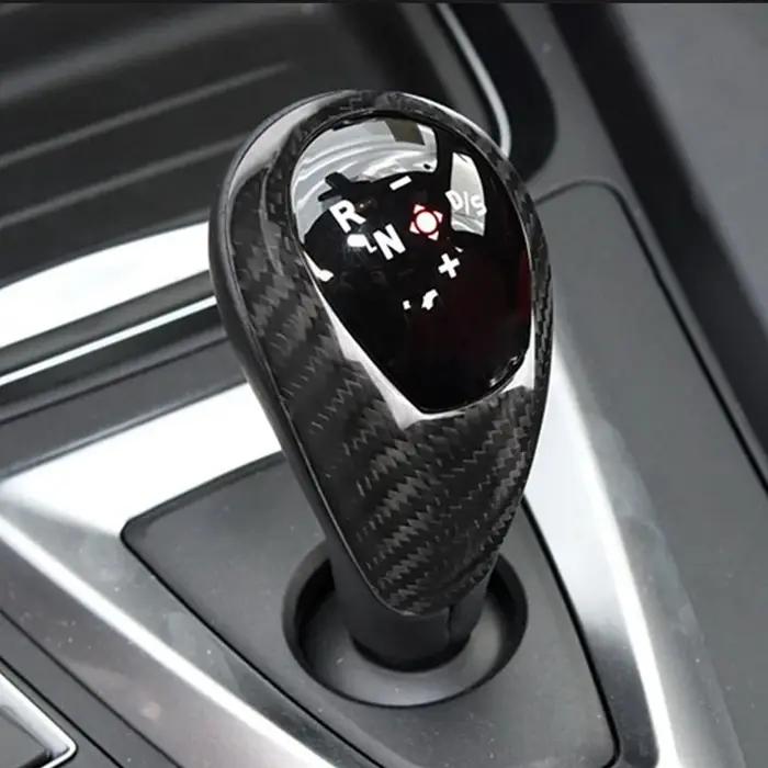 Couvercle de poignée de changement de vitesse de voiture en carbone véritable pour BMW M2 F87 M3 F80