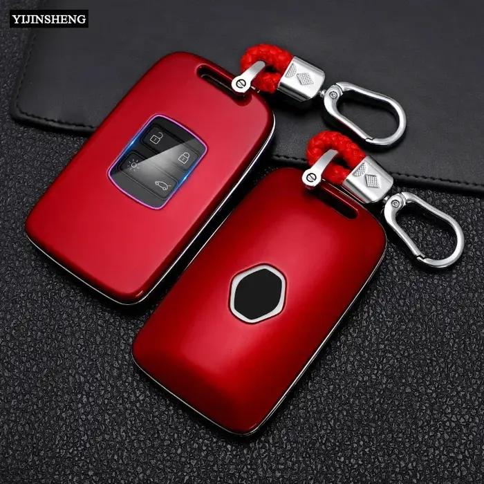 1x housse de clé de voiture ABS pour Renault Koleos Kadjar Scenic Megane Sandero Espace Clio Captur