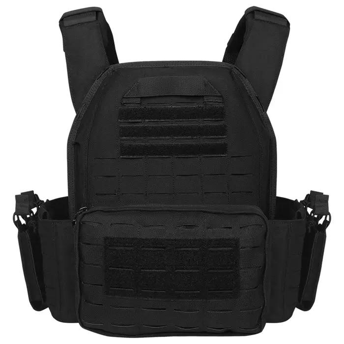 Artex-Gilet de combat léger détachable rapide, gilet tactique découpé au laser, équipement noir pour transporter un transporteur Airsoft, nouveau, 6094