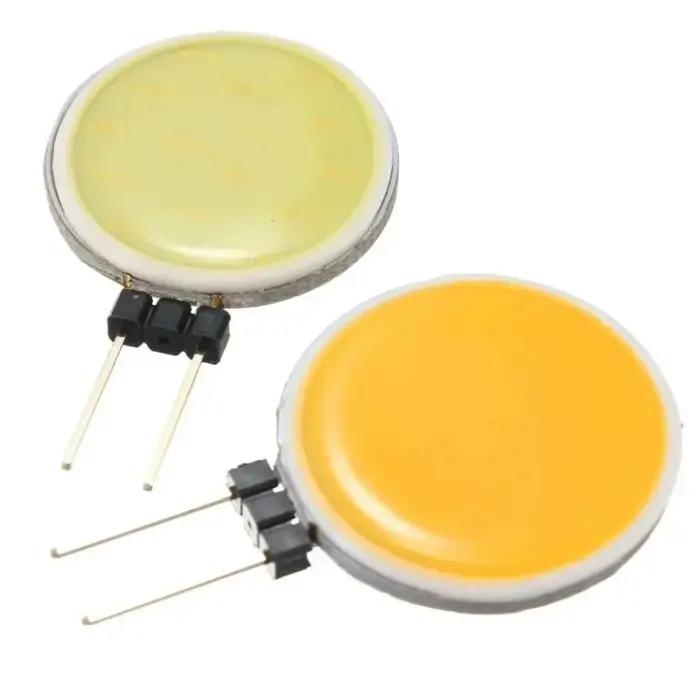 Ampoule COB à puce LED G4, 5W 7W DC 12V SMD 5050, blanc froid, blanc chaud, éclairage de tête, rempl