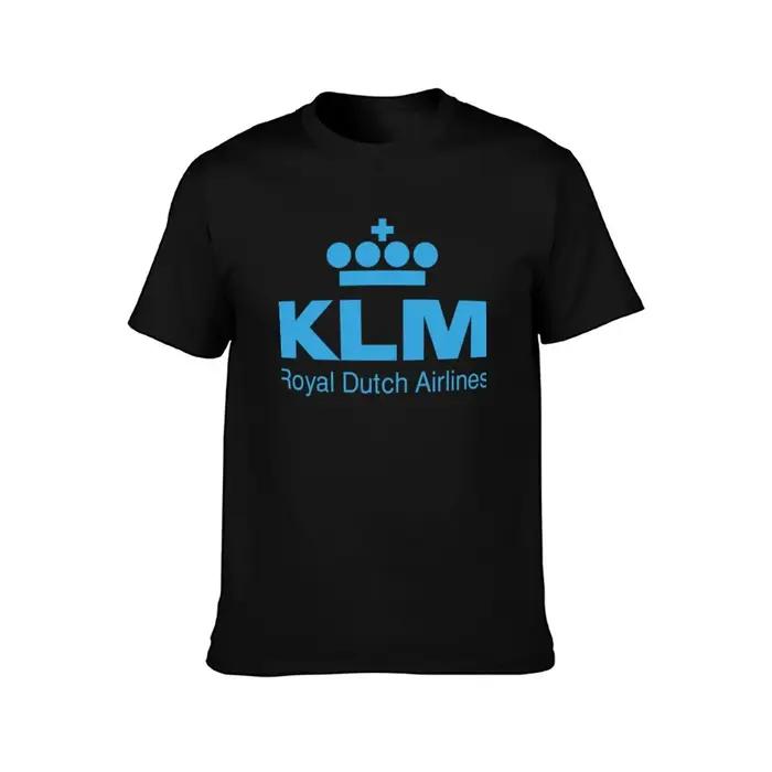 SELLER-KLM Airlines marchandise T-Shirt chemises de créateurs