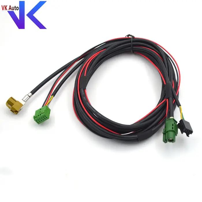 Pour VW Golf 7 MK7 VII pour Passat B8 CarPlay médias USB AUX commutateur MIB2 MDI USB AMI adaptateur