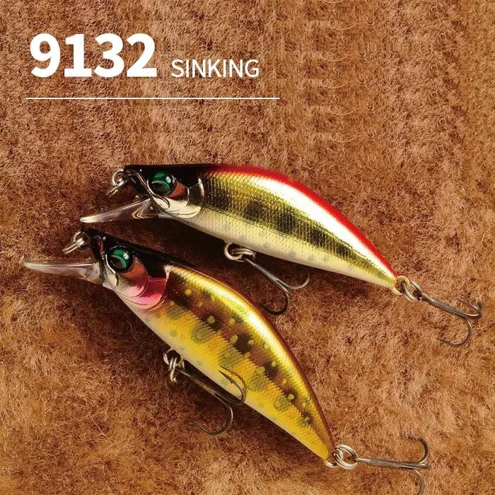 1 pièces leurres de pêche méné coulant 50mm 5.2g Jerkbait bar brochet Carkbait Wobblers appâts durs