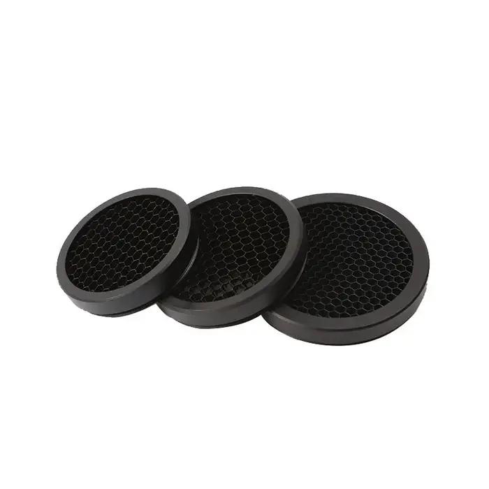 Cache-soleil anti-reflet 44/50/56mm pour viseurs de chasse - Protection optique professionnelle