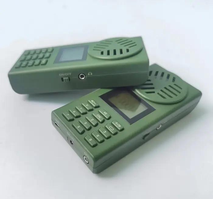Appel électronique oiseaux X7S avec télécommande - Voix caille intégrée pour chasse canards oies