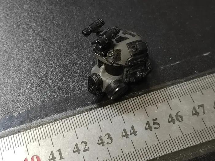 Modèle d'accessoires de soldat à l'échelle 1/12 pour les forces spéciales Black Operation SA01 de 6 pouces