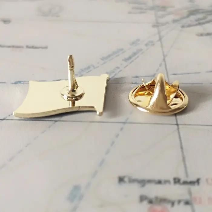 Épingles à revers drapeau national de Corée du Nord badge souvenir broche élégante pour femme occasions spéciales patriotisme trousseau de mariage cadeau unique