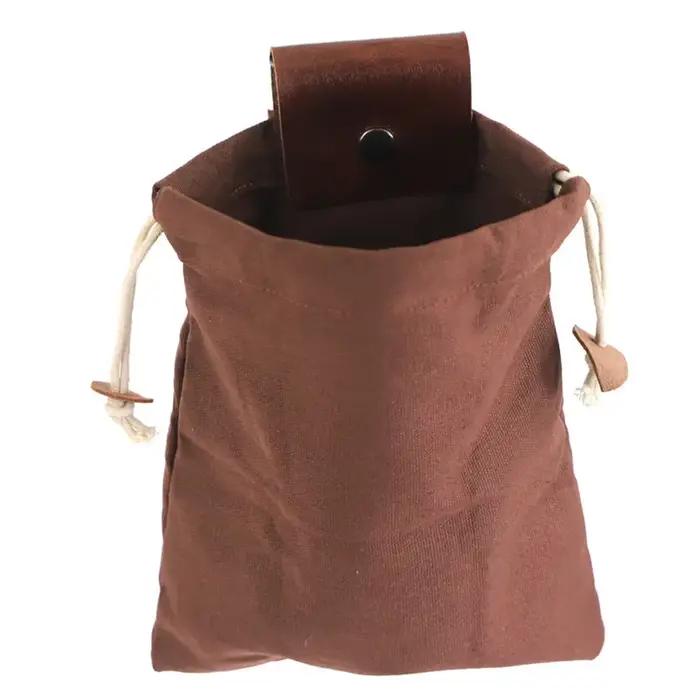 Outdoor Case Bag Camping Leather Bushcraft Bag Vegetable Harvest Garden Fruit Pi