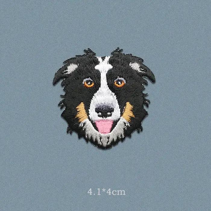 Patch brodé pour chien Labrador Doberman Mopshond