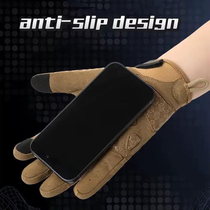 Gants tactiques chasse demi-doigts pleins anti-dérapage coque dure sport extérieur
