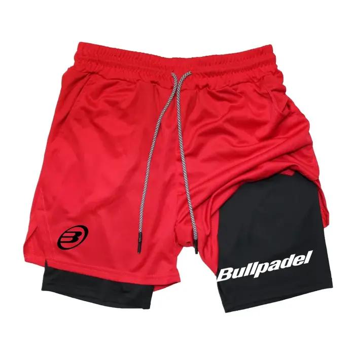 Shorts de sport de padel pour hommes, shorts de tennis respirants, pantalons de badminton à séchage rapide, pour la course sportive en plein air, nouvelle collection été