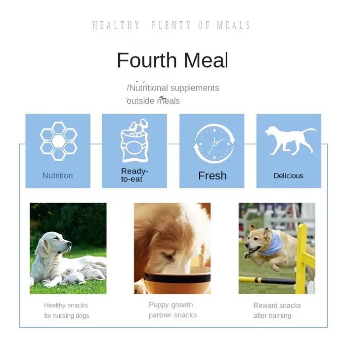 Friandises pour animaux de compagnie : Nourriture pour chiens au bœuf et aux céréales 430g