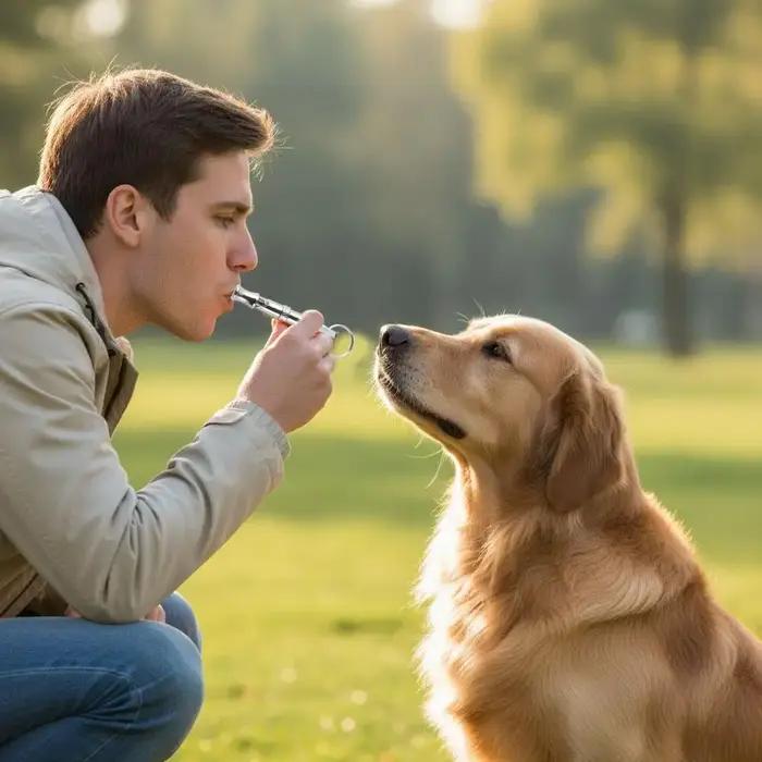 Sifflet d'entraînement pour animaux de compagnie