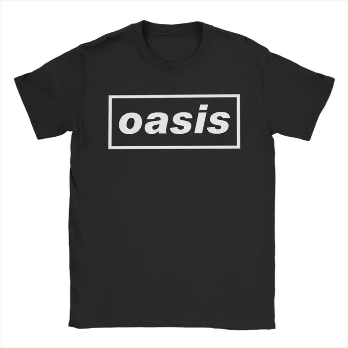 Oasi Live 25 groupe de Rock t-shirt pour hommes femmes nouveauté t-shirts Vintage années 90 Hip Hop