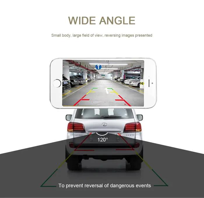 Caméra de recul universelle sans fil AHD 1080P pour voiture, avec Vision nocturne avant, étanche, Wi