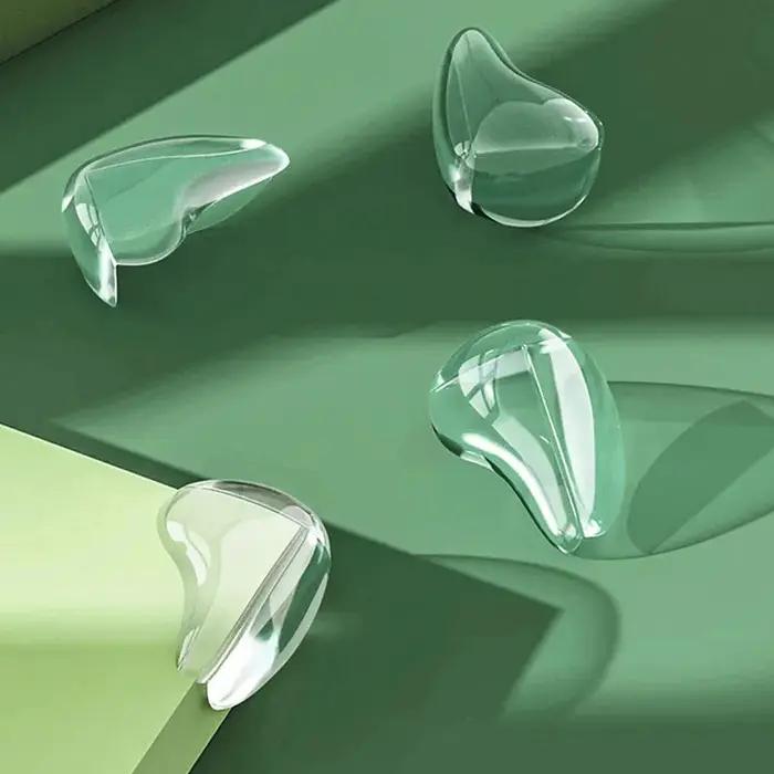 Protecteur d'angle de table Transparent, autocollant de bord, meubles d'angle en verre, protecteur d