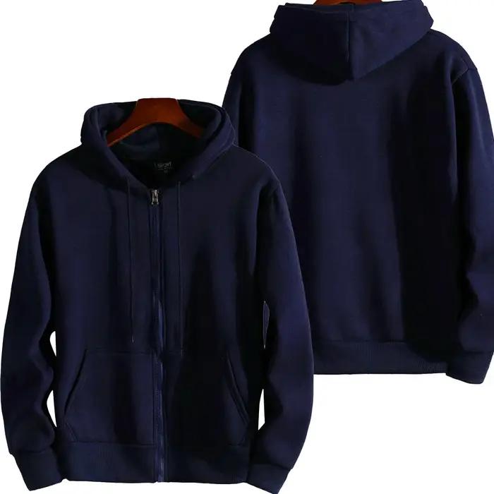 Sweat à capuche à manches longues pour femmes et hommes, sweats à capuche zippés, vêtements de sport
