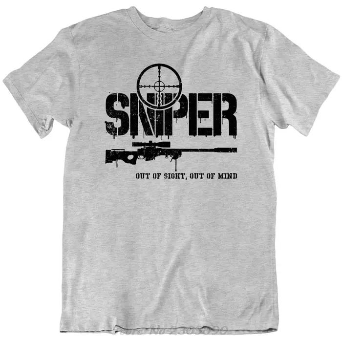 Tshirt us army special force seals sniper para hauts hommes coton modalités décontracté col rond gris vert armée noir tricoté quatre saisons