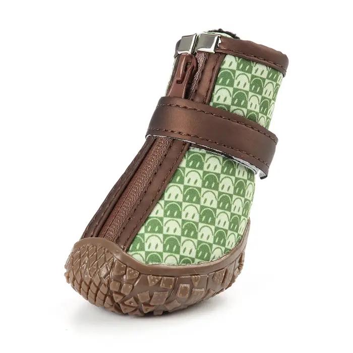  OODUDUOO Bottes imperméables pour chiens pour petits chiens - Protecteurs de pattes antidéra