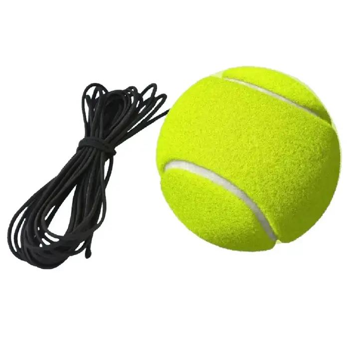 Balle d'entraînement de tennis avec cordon élastique