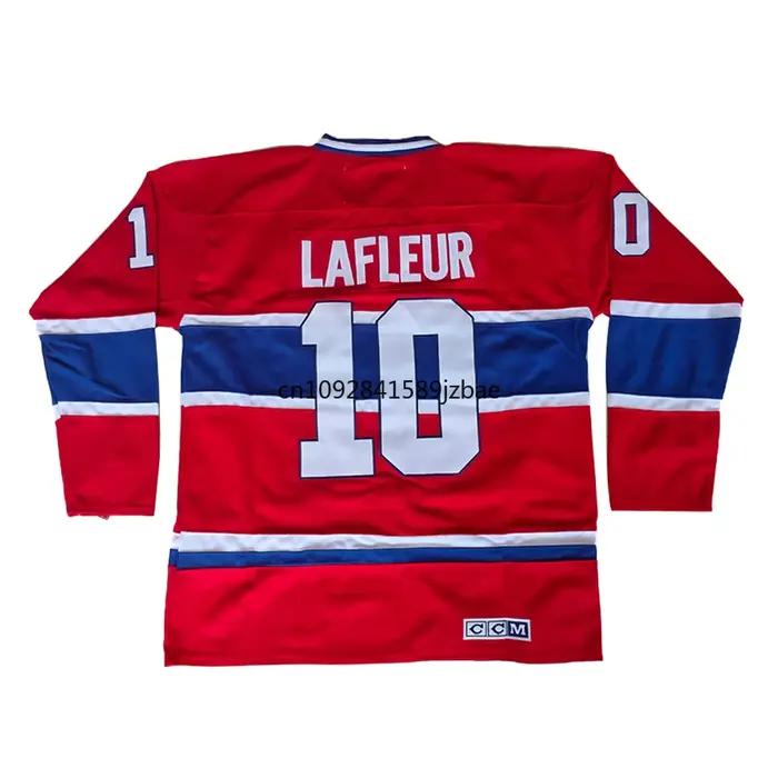 Guy Lafleur Jersey Canada Montréal Maillots de hockey sur glace rétro 9 Maurice Richard