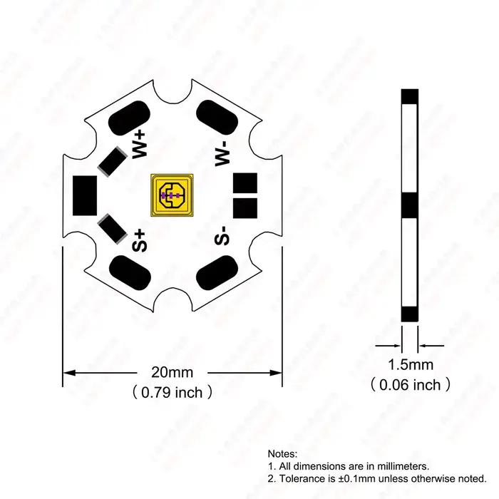 Deep UV Ultraviolet LED UVC 270nm 280nm UVB 300nm 305nm UVA 395nm Puce 3535 7mW 15mW Lampe UV ultrav