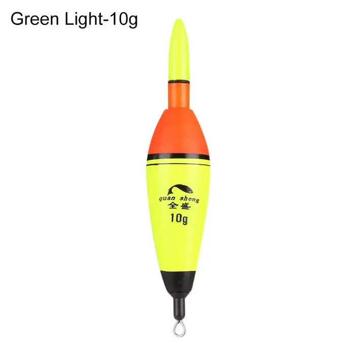 Flotteur de nuit de pêche en plastique flottant lumineux pour pêcheurs océaniques accessoire de pêche en haute mer bouée de pêche sur roche occasions spéciales