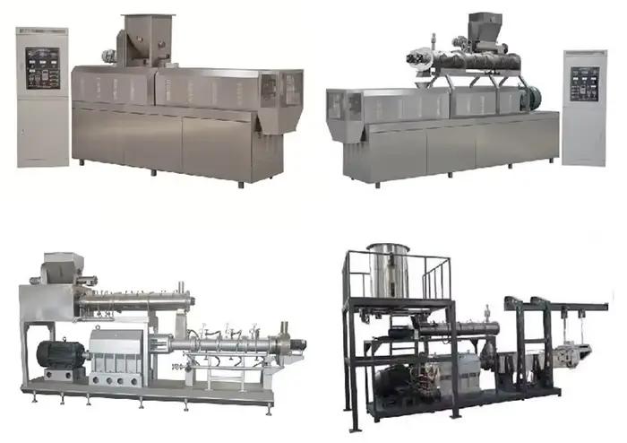Vends Briskly et Easy Wet Kibble Pet Dog Cat Feed Pellet Making Fabrication Ligne de traitement d'extrusion