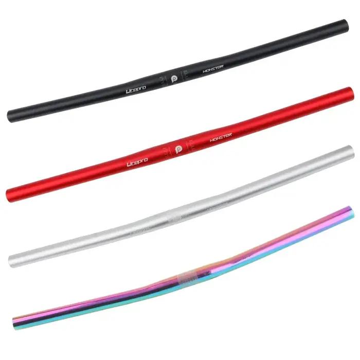Litepro Monster vélo pliant horizontal 25.4*540/580mm guidon Ultra léger en alliage d'aluminium pièc