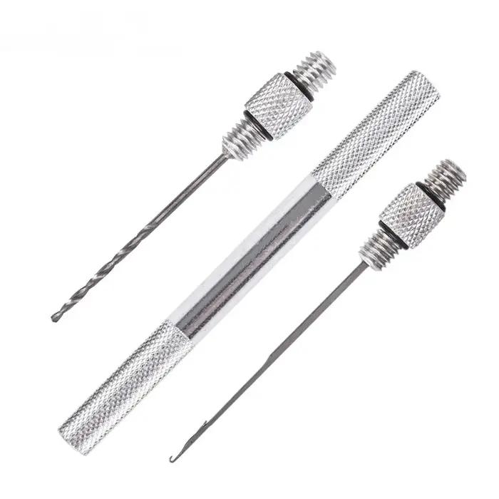 5 en 1 carpe forte gréement de pêche appât aiguille Kit ensemble d'outils appât perceuse Stringer ai