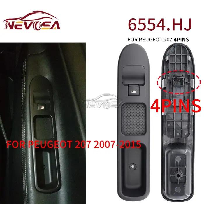 NEVOSA pour Peugeot 207 307 interrupteur de commande de fenêtre électrique 6554.QC 6554.QK 6554.QG 6554.HJ 6554.KT 96351